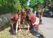 Gudep 03.045 – 03.046 SMAN 2 Sawahlunto Gelar Upacara dan Goro Kebersihan Harpram ke 64