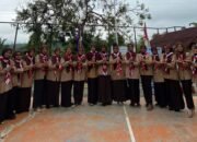 Penyerahan Bintang Tahunan dan Atraksi Semaphore Warnai Hari Pramuka di Gugus Depan 03.037 – 03.038 SMP Negeri 3 Sawahlunto