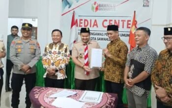Pengawas Partisipatif, Kwarcab dan Bawaslu Sawahlunto Sepakat Hadirkan Pramuka Saka Adhyasta Pemilu