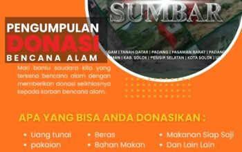 Posko dan Galang Aksi Bumbung Kemanusian, Pramuka Sawahlunto Buka Donasi Peduli Bencana Banjir Sumbar