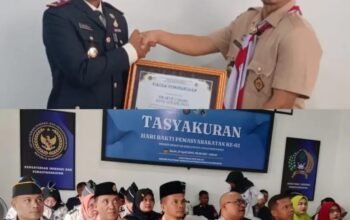 Pembinaan Kepramukaan Kwarcab Sawahlunto di Rutan Kelas II B Diapresiasi